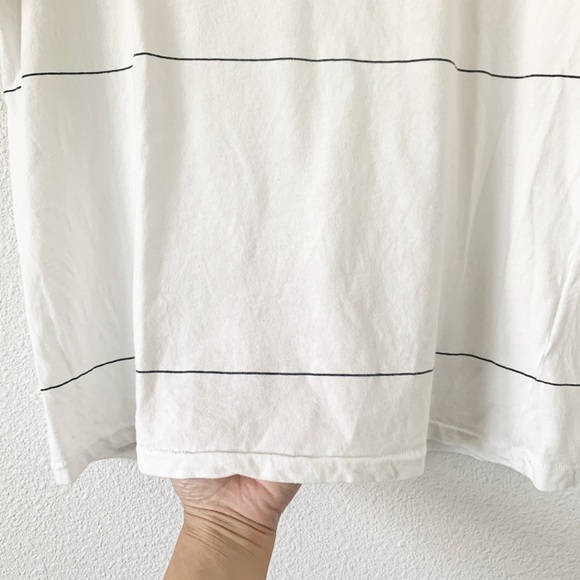 Anine Bing Black and White Stripe T-Shirt size XS - Picture 9 of 10